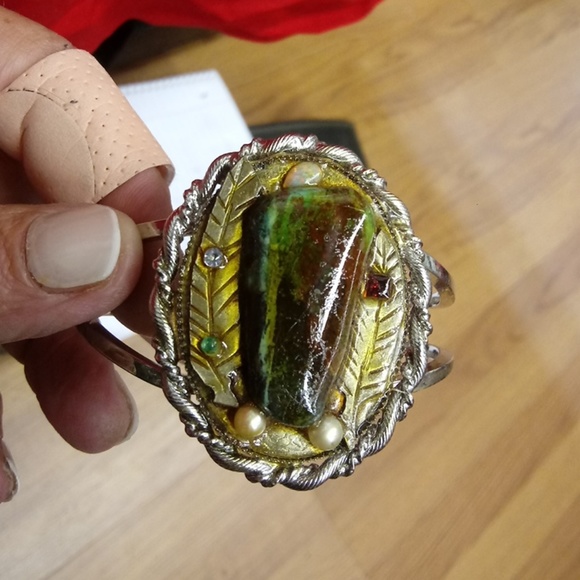 Bracelet. With turquoise stone - Picture 1 of 3